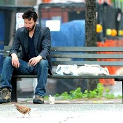 The Album Opens With Keanu Reeves Crying As He Eats A Birthday Cake By Himself