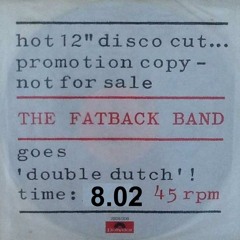 The Fatback Band  -  Double Dutch (JD Rmx Extented Versions )
