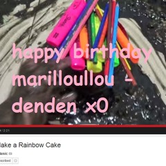Happpy Birthday Mariloulou