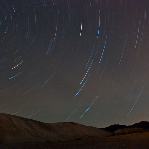 A Walk In Desert By Night