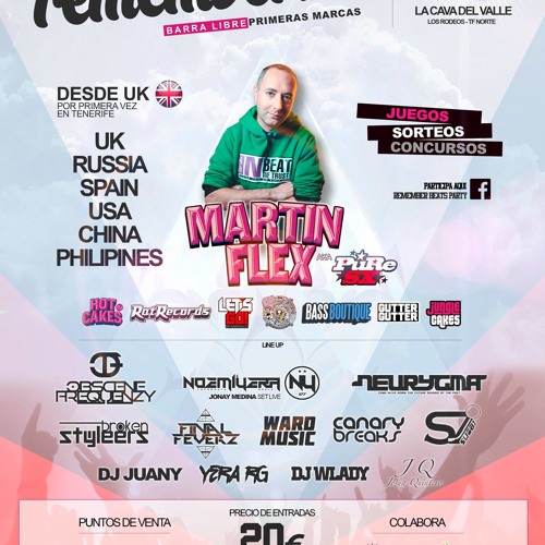 Martin Flex - Live @ Remember Beats Party, Tenerife - 15/11/2014 "FREE DOWNLOAD"