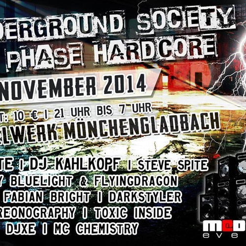 ToXic Inside - UNDERGROUND SOCIETY (UNDERGROUND SOCIETY - Phase Hardcore TERROR Anthem)