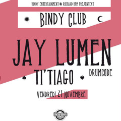 Jay Lumen live at Bindy Club Pau France 21 november 2014