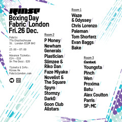 Rinse FM Podcast - Butterz w/ Flava D + Madam X - 23rd November 2014