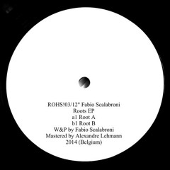 Fabio Scalabroni - Roots Ep - ROHS! Records 003 - Vinyl 12"