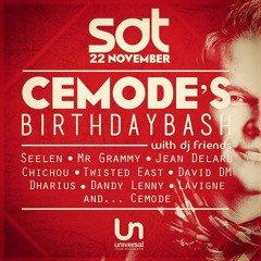 Seelen @ Cemode's Birthday Bash (22 11 14 Universal Hasselt)