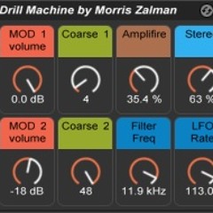 Ableton Live Free Stuff - Drill Machine by Morris Zalman (demo)