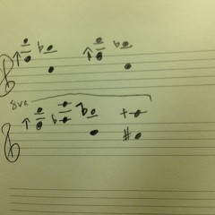 Piano Sketch from Aubade