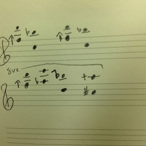 Piano Sketch from Aubade
