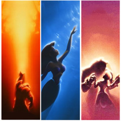 Disney Mix Hunchback of Notre Dame, Little Mermaid, Beauty and the Beast