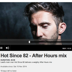Hot Since 82 - Pete Tong 'After Hours' Mix (FREE Download)