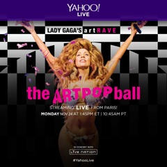 Lady Gaga - Partynauseous (Live @artRAVE Paris)
