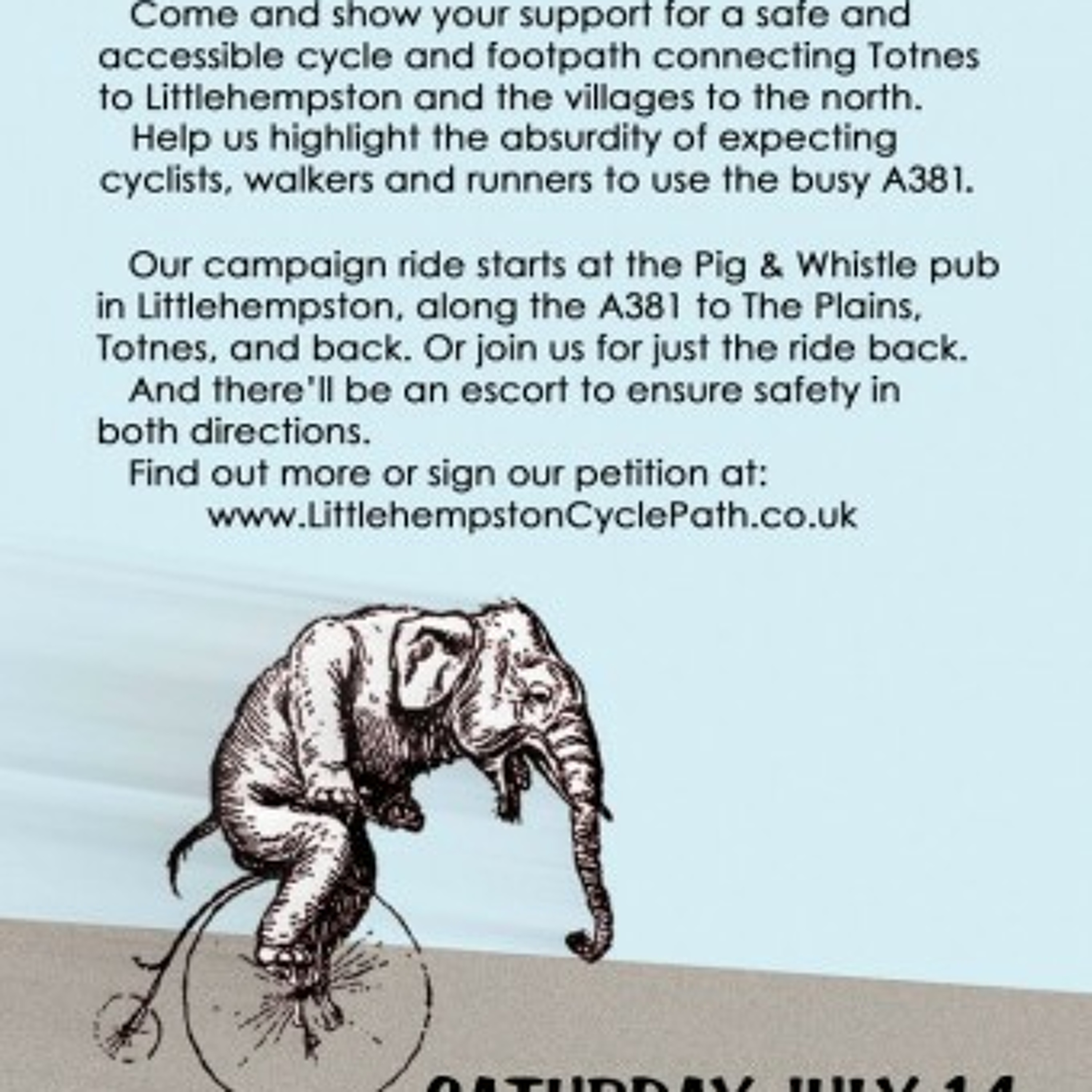 James Furze on cycle paths and mediation episode artwork