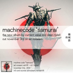 Machine Code Feat Coppa "Urban Drum" (Ad Noiseam 181)