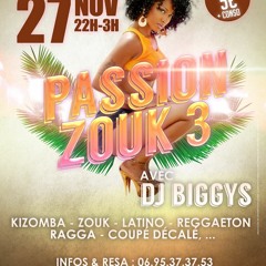 PARTY PASSION ZOUK 3 BY DJ BIGGYS 2014