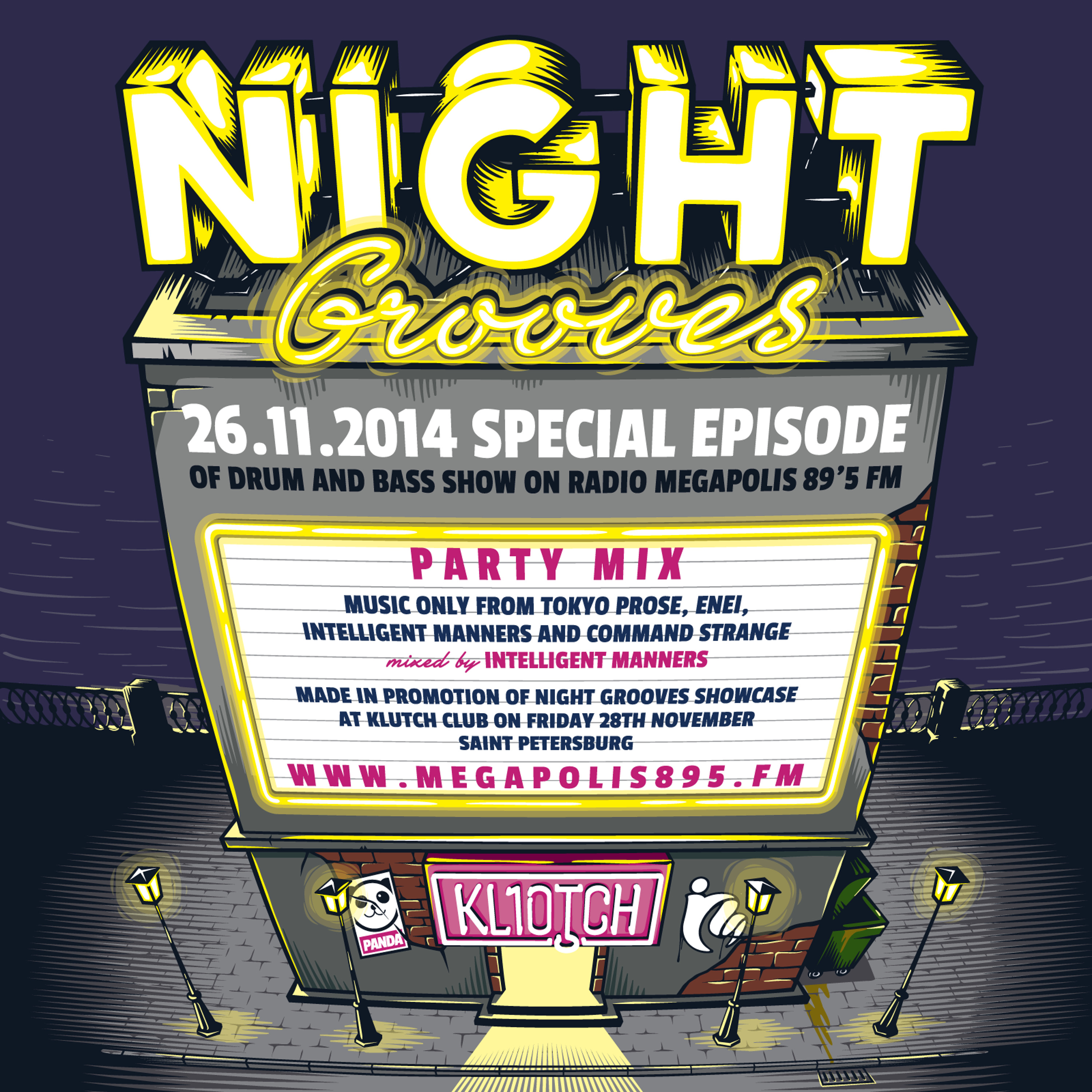 Intelligent Manners - Night Grooves #67 - Megapolis 89'5 FM 26.11.2014 episode artwork