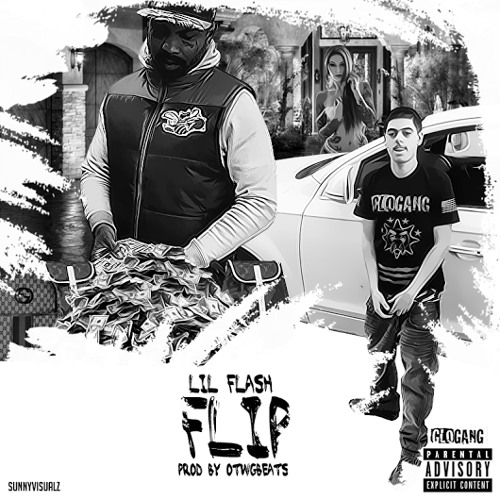 Lil Flash (Glo Gang) Ft. Blood Money - Flip (Prod By @OTWGBEATS)
