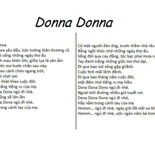 Donna Donna