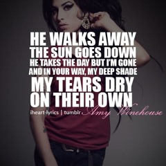 Tears Dry On Their Own by Amy Winehouse cover