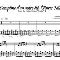 Comptine D'un Autre Été : L'après Midi Yann Tiersen
