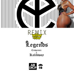 Yellow Claw & Cesqeaux - Legends Ft. Kalibwoy (Airdrop Remix)