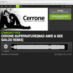 Cerrone - Supernature(madamid & Gee Sailod Remix)2