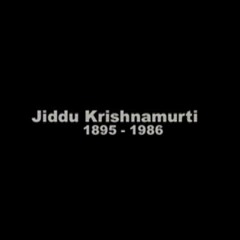 Jiddu Krishnamurti