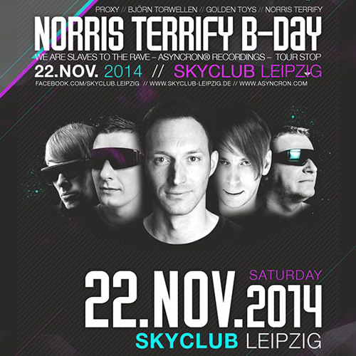 Rexus vs. DJ Drops @ ASYNCRON Stage - Norris Terrify B - Day - Sky Club Leipzig 26 - 11 - 2014