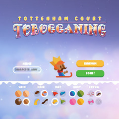 Tottenham Court Tobogganing (Menu)