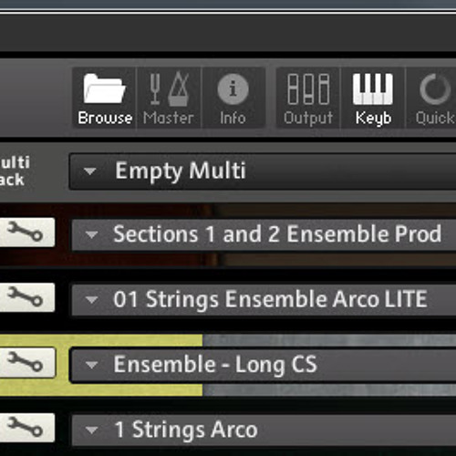 String Section Patch Comparison