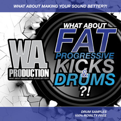 W. A. Production - What About Fat Progressive Kicks And Drums Preview