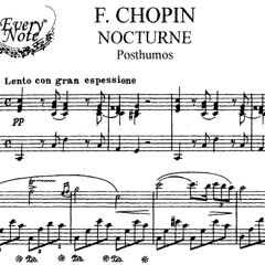 Chopin Nocturne No.20 C Sharp Minor by Ceren Civelek