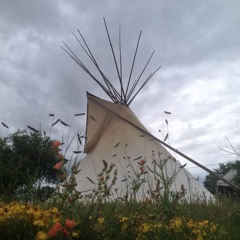 Al Begay singin Tristan Smith hitting Drum-Prewitt, NM