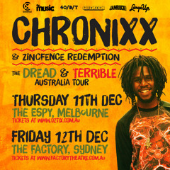DJ Max Glazer - Chronixx Australian Tour Mix 1
