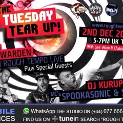 DJ WARDEN B2B KURUPTION MCs SPOOKASONIC & SMK ROUGH TEMPO 02.12.14