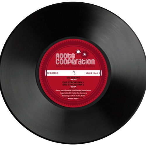 MGDK feat. I Rebel - So Strong - Roots Cooperation 12" RC1201