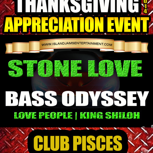 Stone love, Bass Odyssey Squingy Tribute Thanksgiving  Nov 29 2014 Atlanta Ga.