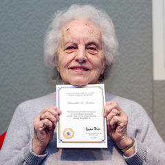 Priscilla Lydia McKenzie with Colin McEnroe