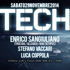Enrico Sangiuliano @ TECH, Parma - November 29th, 2014