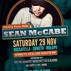 Sean McCabe - Live at Rockafella in Soweto