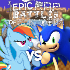 Sonic the Hedgehog vs Rainbow Dash. Epic Rap Battles of Cartoons 41.