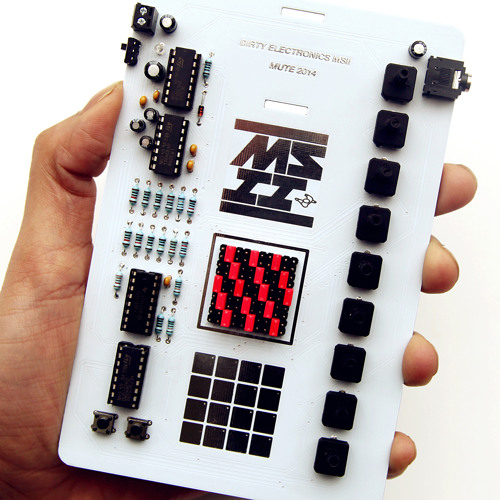 鍵盤楽器 Mute Synth II Dirty Electronics Mute Synth II Dirty Electronics