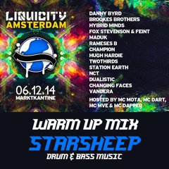 Liquicity Amsterdam (December 2014) Warm Up Mix by Starsheep