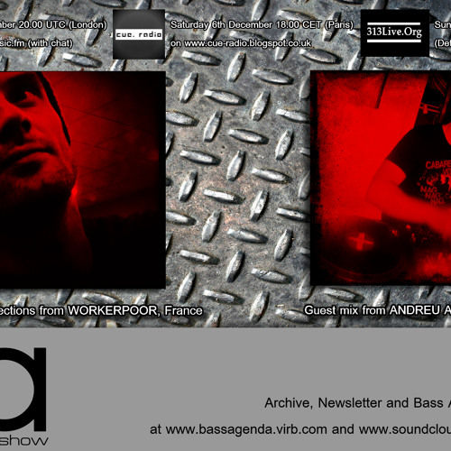Bass Agenda 93: Interview with WORKERPOOR & mix from ANDREU A. NOMINO