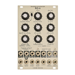 Cwejman RG - 6 Saw+ as an oscillator