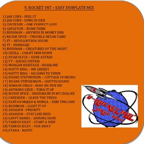 V ROCKET INTL EASY DUB PLATE MIX