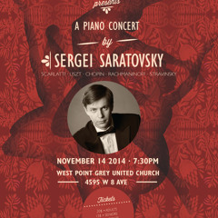 Chopin - Waltz in c-sharp minor, opus 64, no. 2 (Sergei Saratovsky piano)