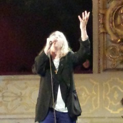 Patti Smith interpreta Beautiful boy at Teatro Regio di Parma
