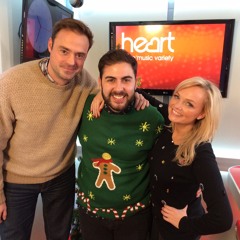 Andrea Faustini reunited with Emma Bunton on Heart Breakfast