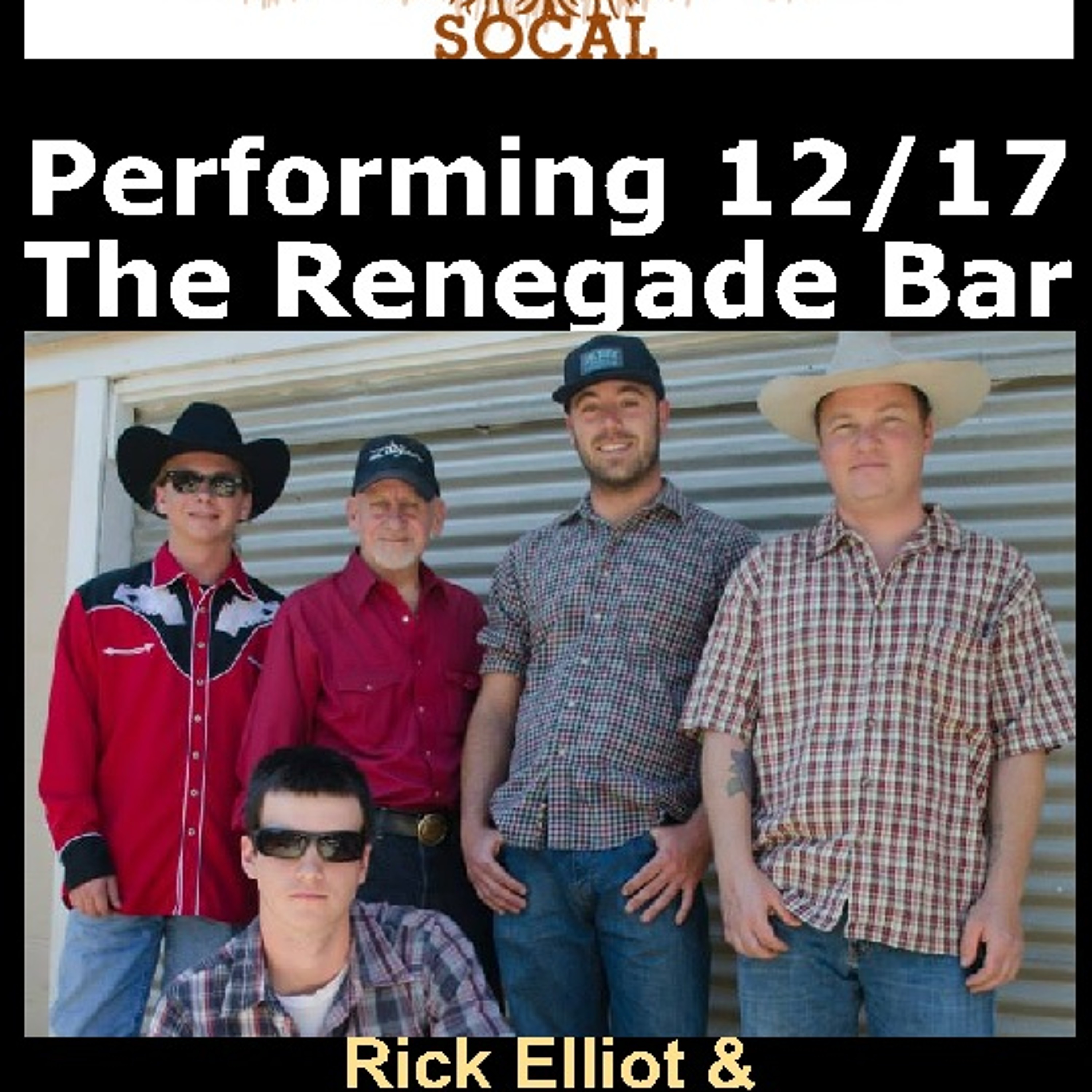 So Cal AOTW 12 11 14 Rick Elliot and The Secondhand Smoke Band episode artwork